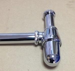 Сифон хромированный