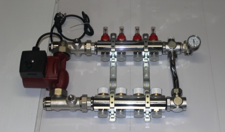 Коллекторная группа для тёплых полов IVR